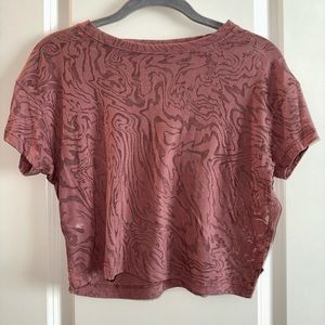 Lululemon Cates Tee Veil in Spiced Chai